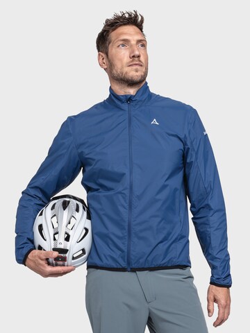 Schöffel Outdoor jacket ' Bike Jacket Style Cannobio MNS ' in Blue: front