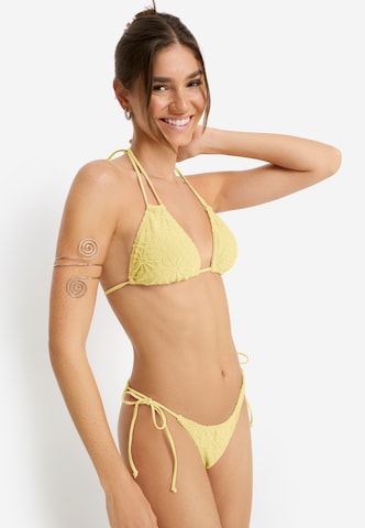 LSCN by LASCANA Triangle Bikini in Yellow
