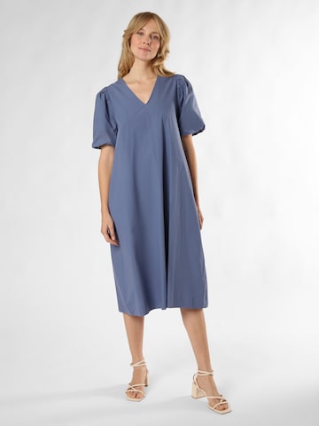Robe-chemise Marie Lund en bleu : devant