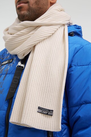 CAMP DAVID Schal in Beige