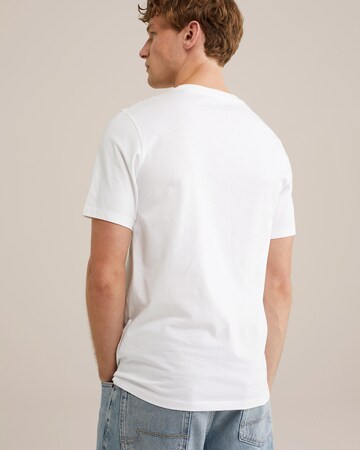 WE Fashion - Camiseta en blanco