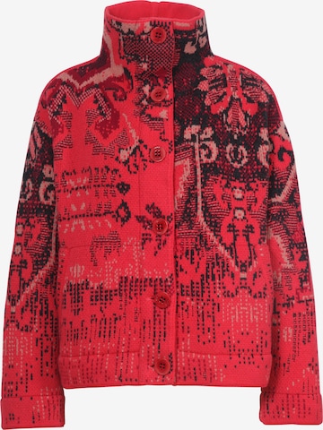IVKO Knit Cardigan in Red: front