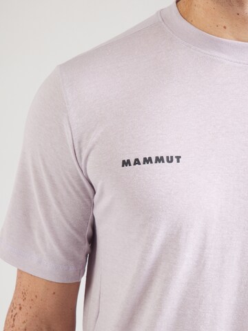 MAMMUT Функциональная футболка 'Massone' в Лиловый