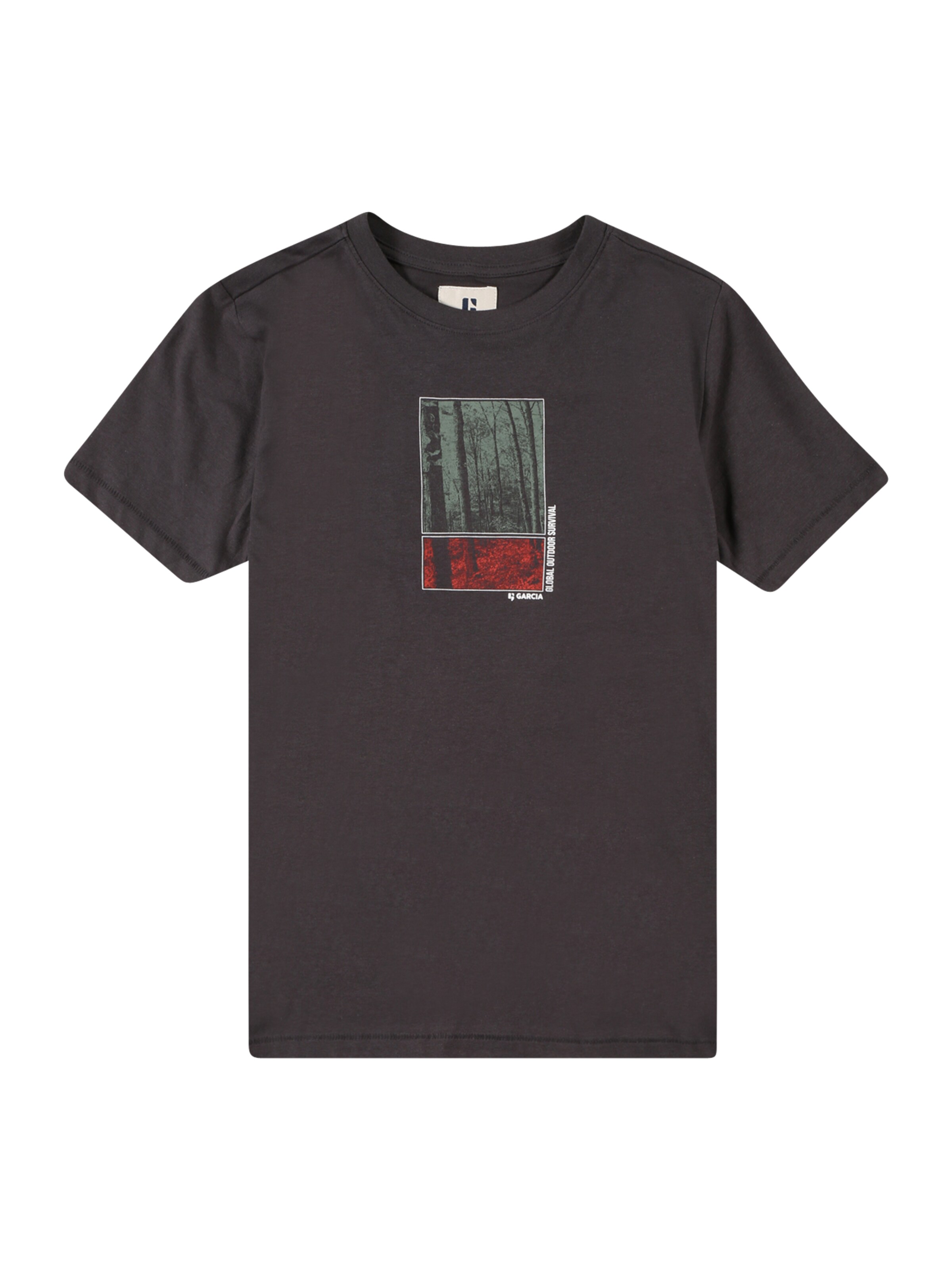 Kinder Teens (Gr. 140-176) GARCIA T-Shirt in Anthrazit - VP75512 Kinder Teens (Gr. 140-176) GARCIA T-Shirt in Anthrazit - VP75512
