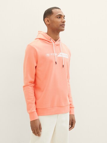 TOM TAILOR Sweatshirt in Roze: voorkant