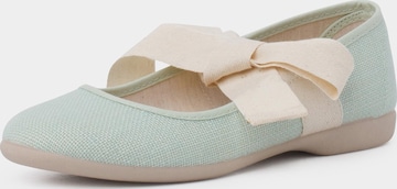 Pisamonas Ballet Flats in Green: front