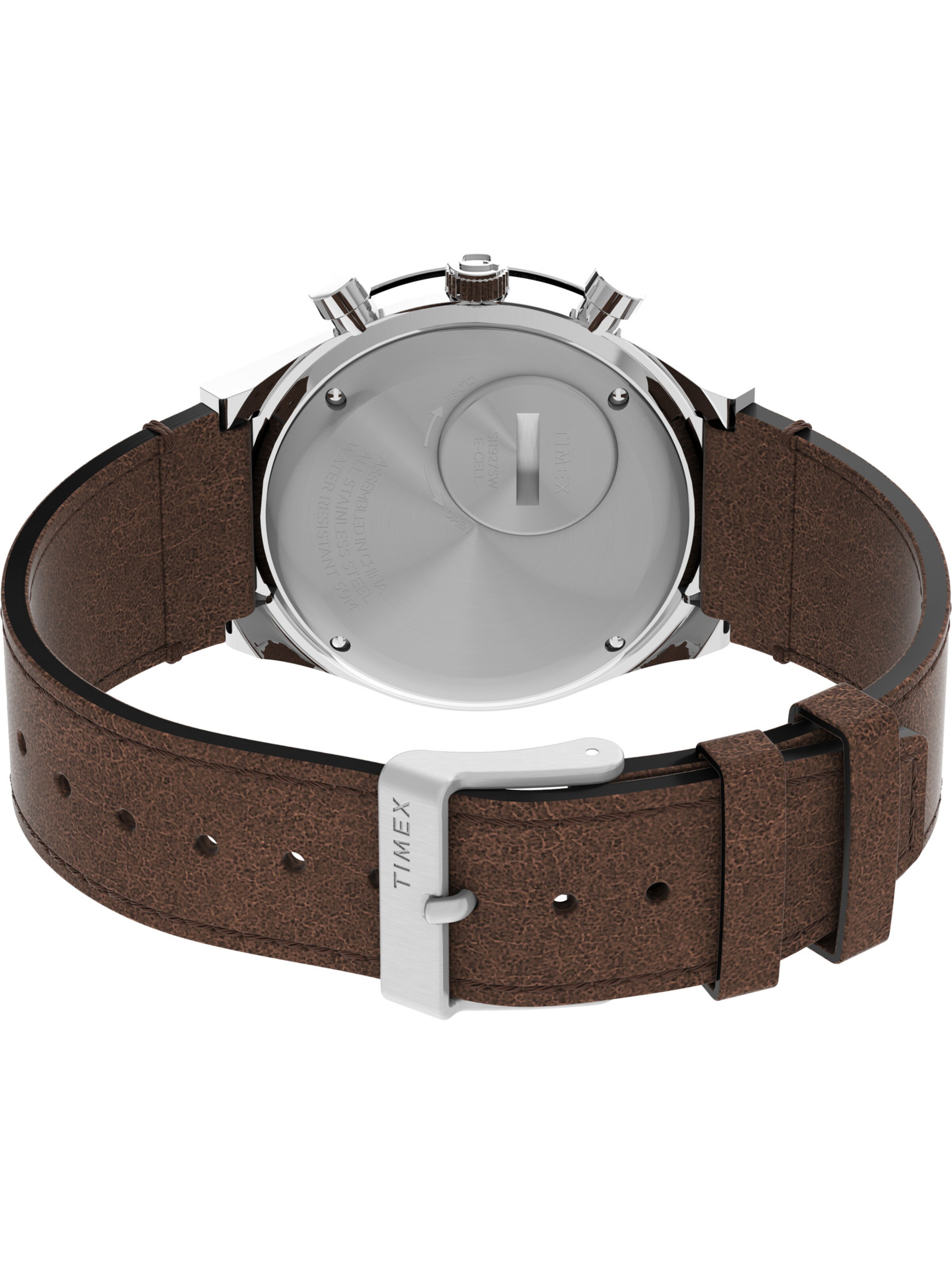 TIMEX Analoog horloge in Bruin