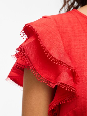 VILA Kjole 'VILuvi' i rød