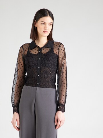 Camicia da donna di Morgan in nero: frontale