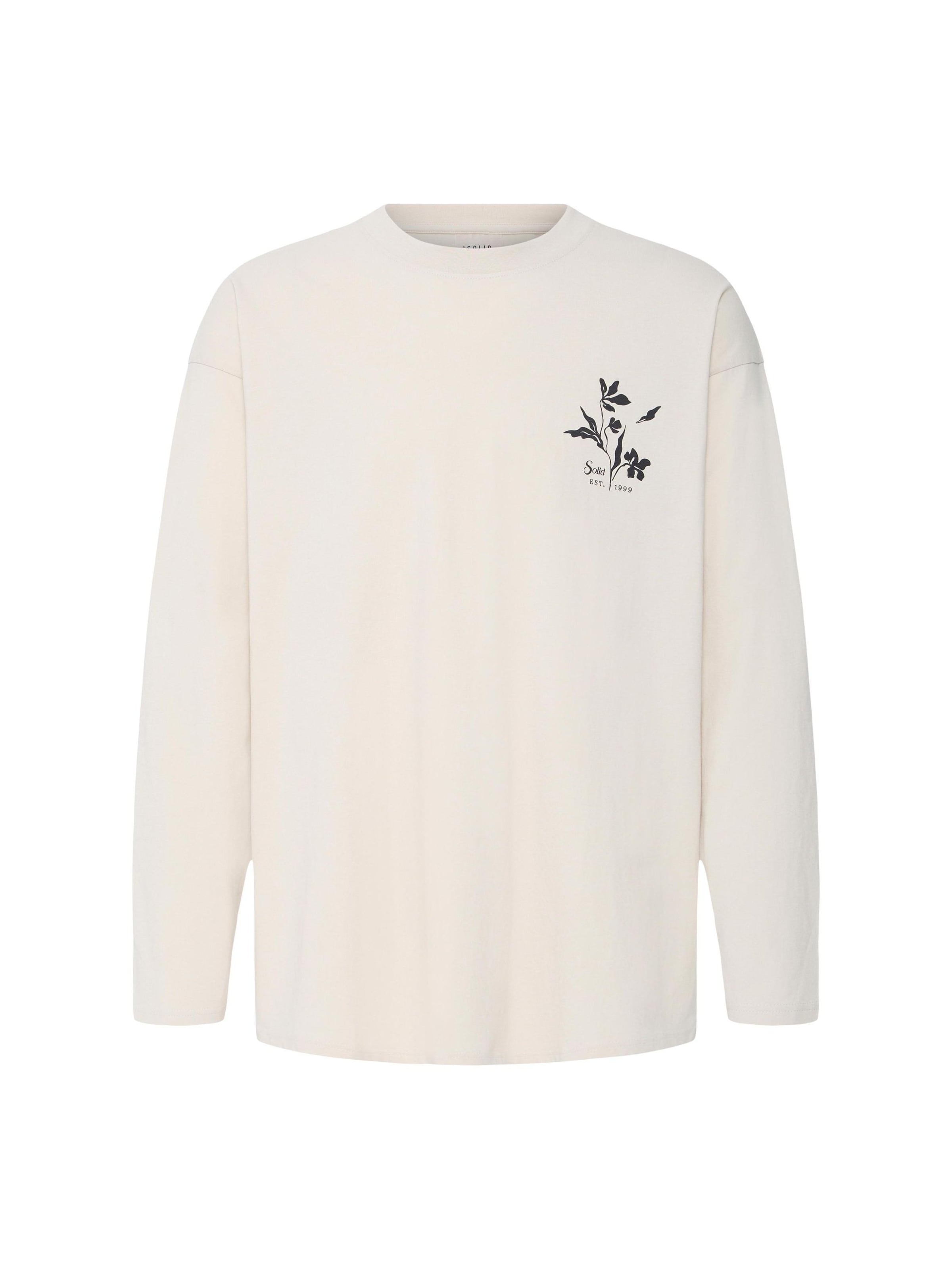 !Solid - Sudadera ' SDAmon Oversized ' en beige: frente