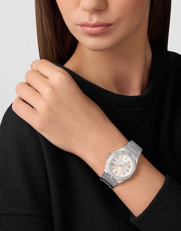Plein Sport Analog watch 'METRONAUT' in Silver: front