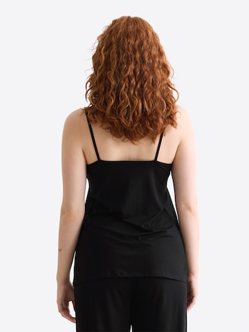 Erlich Textil Slaapshirt in Zwart