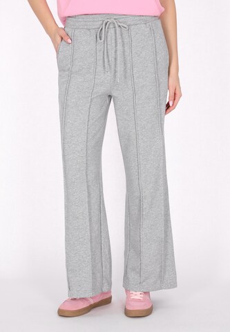 myMo ATHLSR - Pierna ancha Pantalón en gris: frente