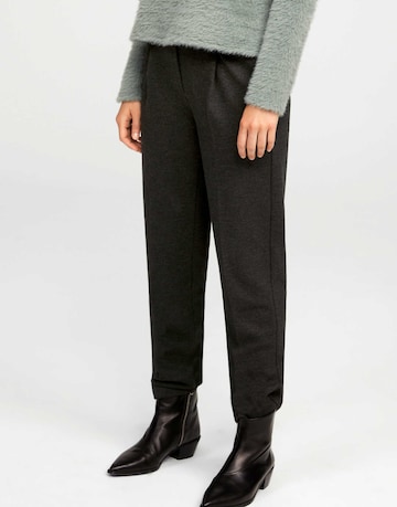 Someday Regular Pleat-Front Pants in Grey: front