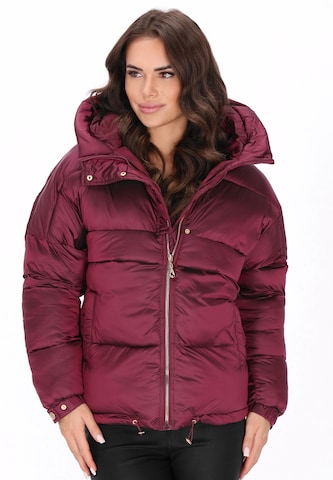 faina - Chaqueta de invierno en rojo: frente