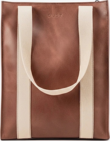Cabas 'Tobacco Manhattan Collection' THE DUST COMPANY en marron : devant