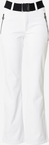 LUHTA Sportovní kalhoty 'JOENTAUS' – bílá: přední strana