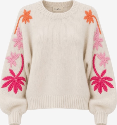 Josephine Label Sweater 'Camisola Flower' in S-L in Beige, Item view