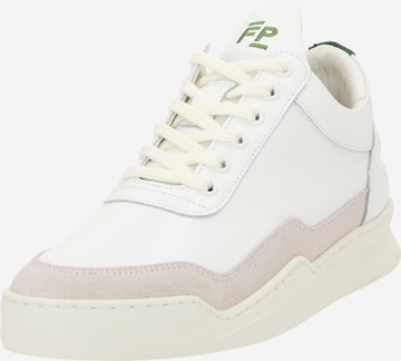 Baskets basses Filling Pieces en vert : devant