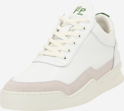 Filling Pieces Platform trainers in Green / Dusky pink / White, Item view