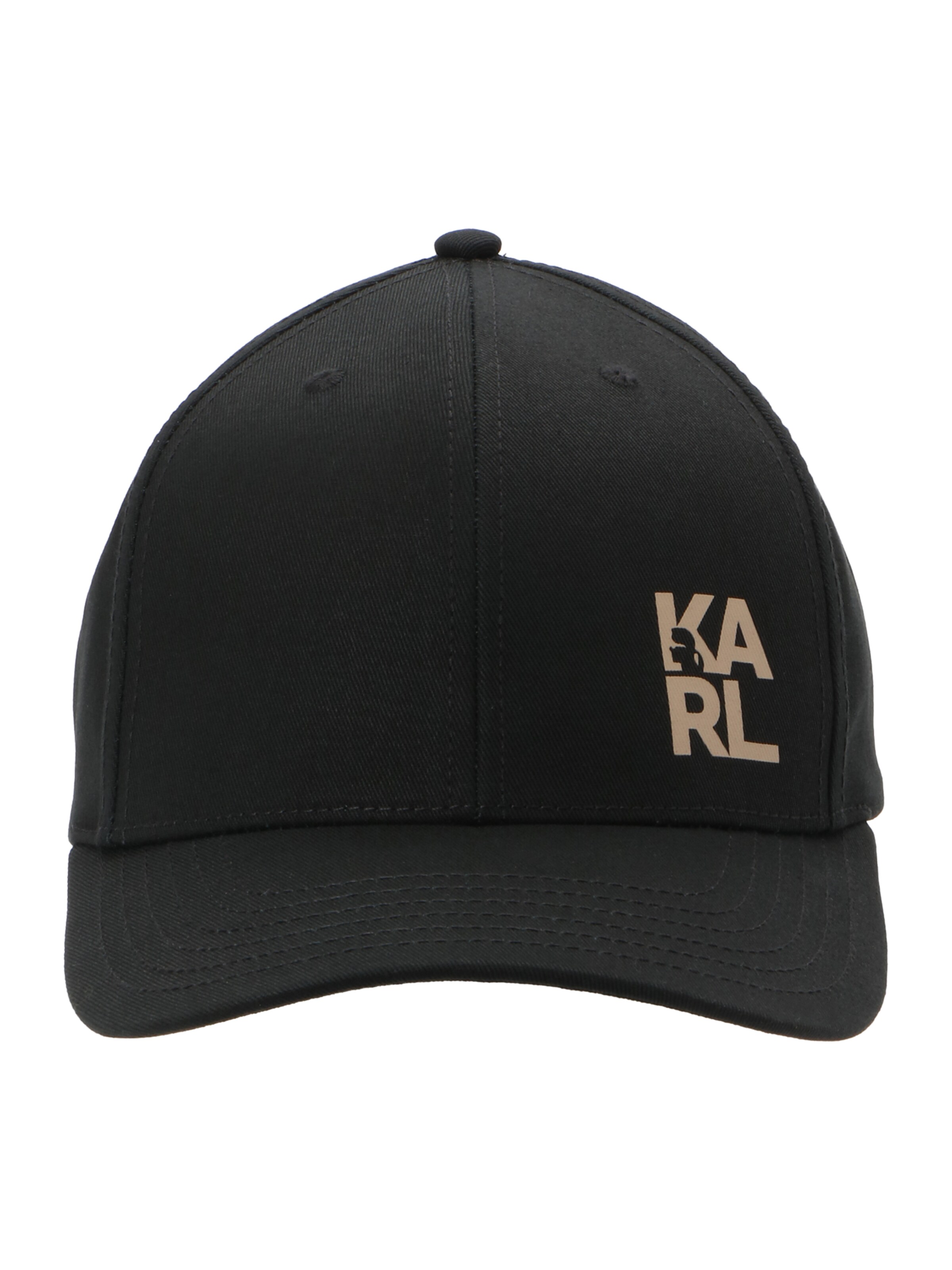 Karl Lagerfeld - Gorra en negro: frente