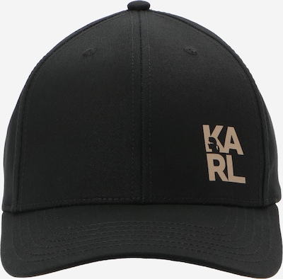 Karl Lagerfeld Lippalakki koossa 55-60 värissä beige / musta, Tuotenäkymä