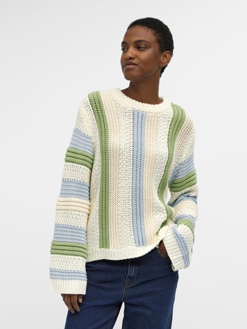 OBJECT Sweater 'DEEPA' in Green: front