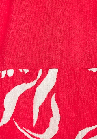 LASCANA Kleid in Rot