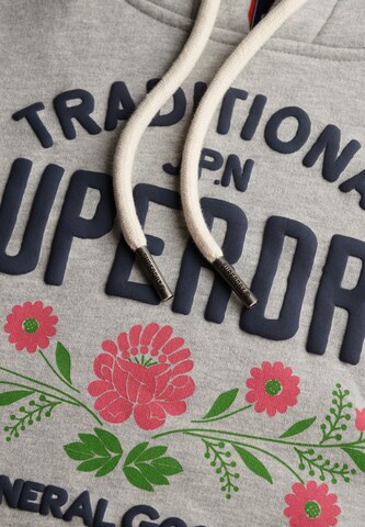 Felpa 'Lot 54' di Superdry in grigio