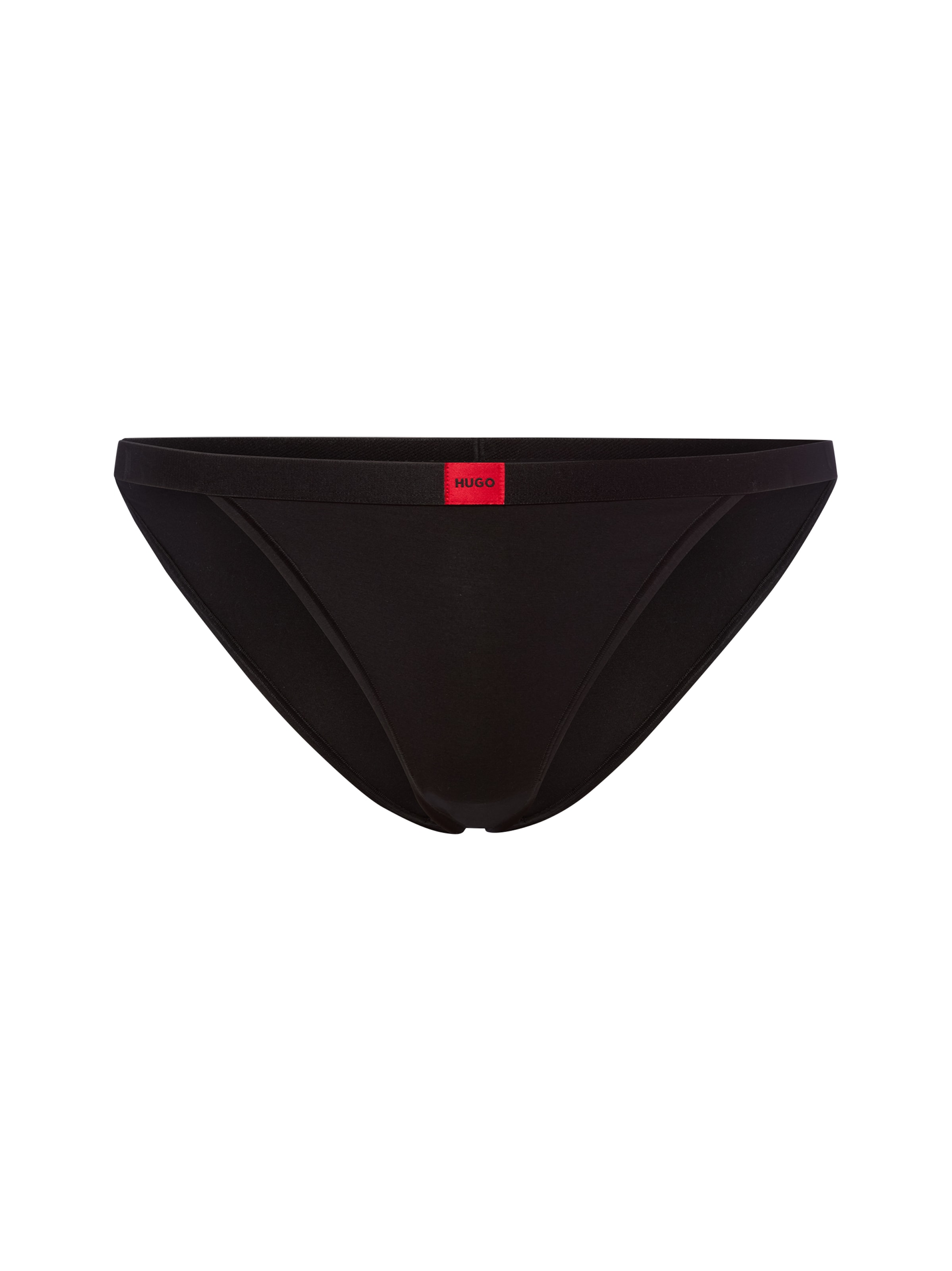 HUGO Slip in Schwarz: Vorderseite