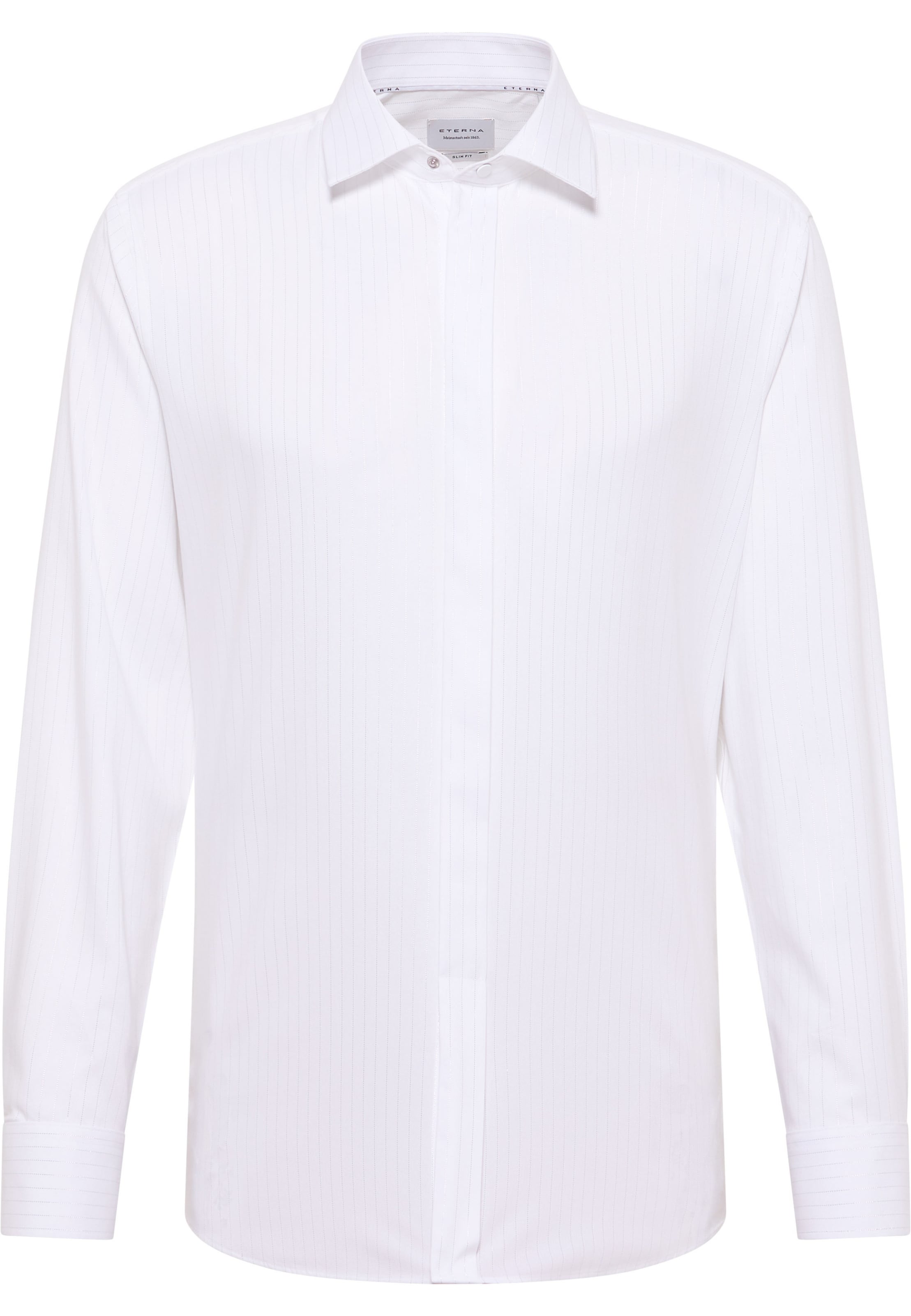 ETERNA Slim Fit Businesshemd in Weiß: Vorderseite