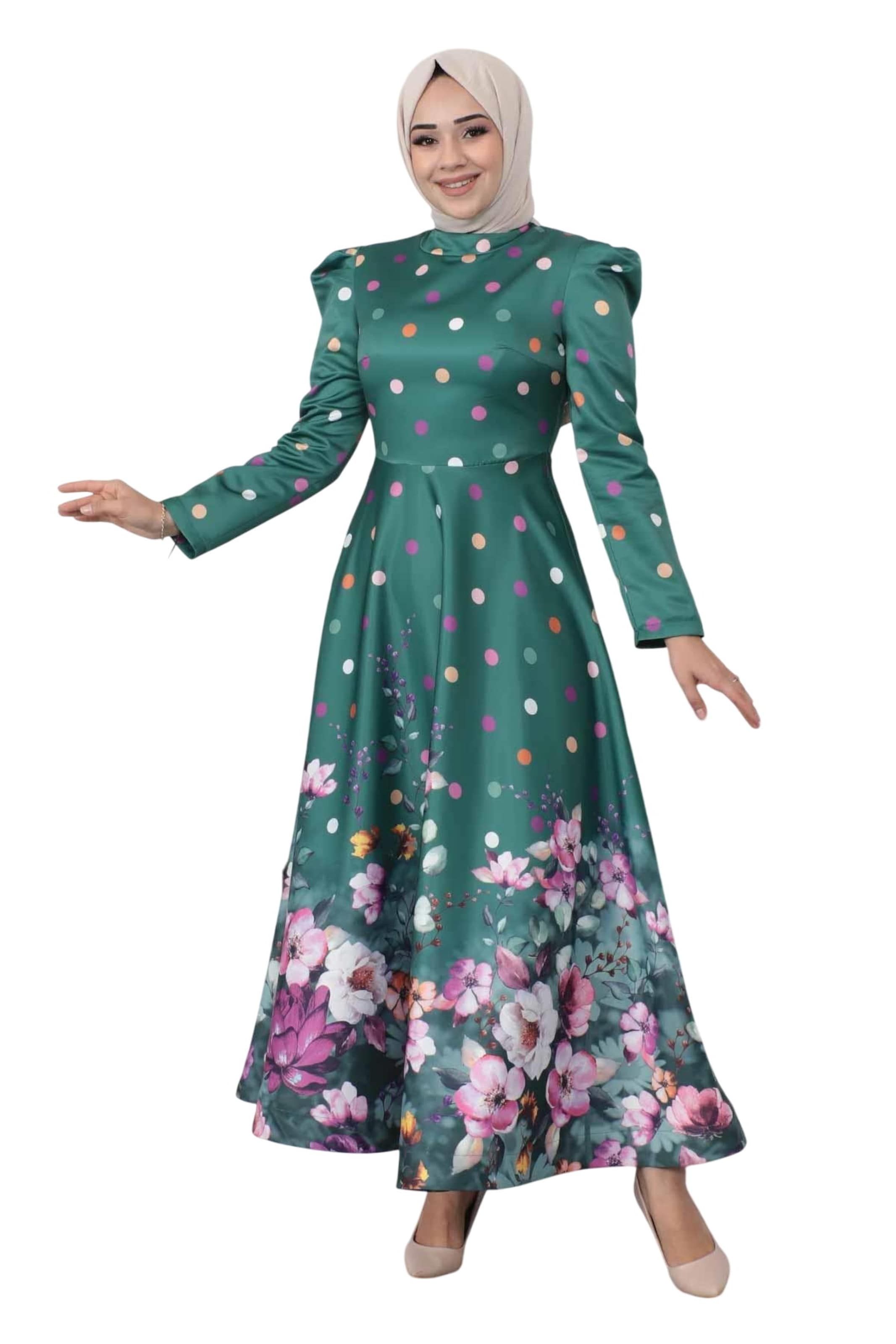 MODAMIHRAM Dress in Green