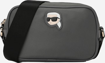 Borsa a tracolla 'Ikonik 2.0' di Karl Lagerfeld in grigio
