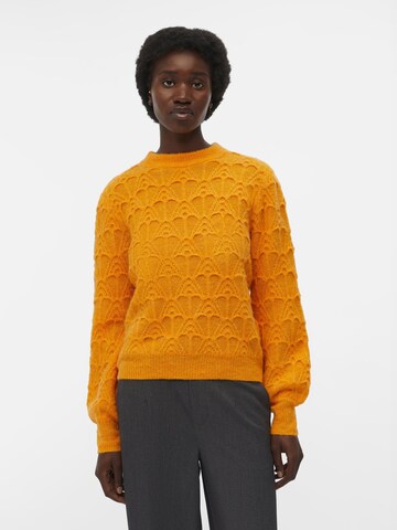 Pull-over 'Koro' OBJECT en orange : devant