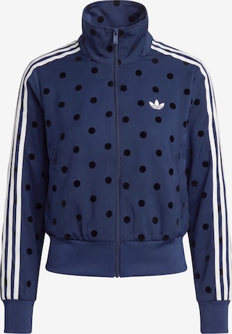 ADIDAS ORIGINALS - Casaco em moletão em azul: frente