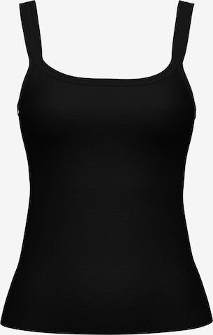 Maillot de corps 'Seamless Natural' CALIDA en noir : devant