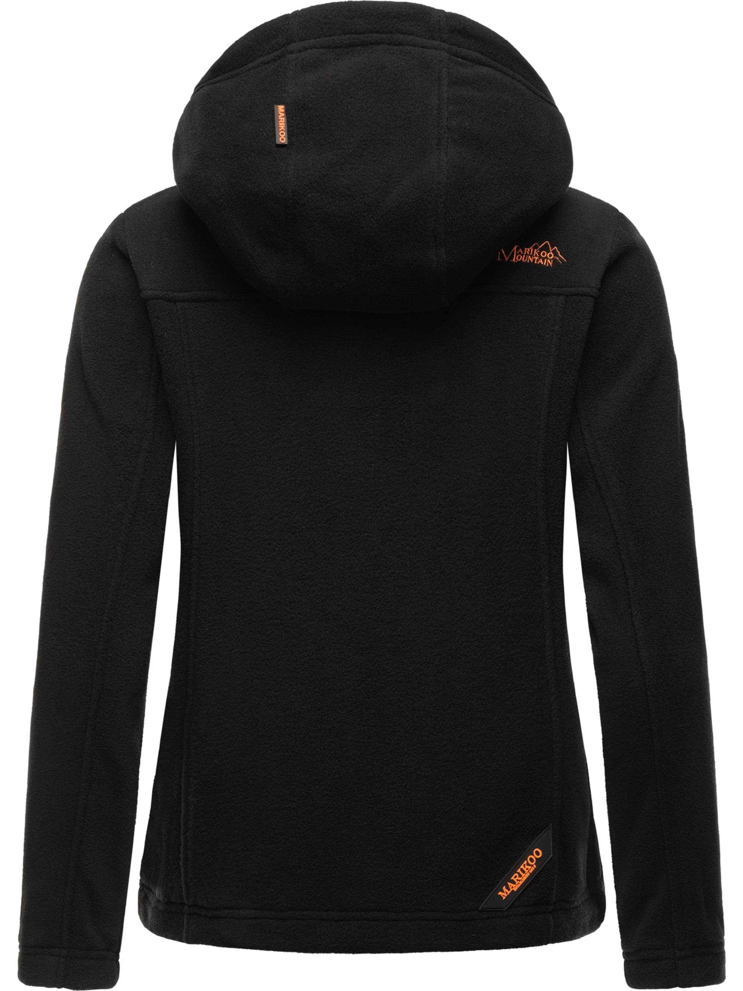 MARIKOO Флисовая куртка 'Mount Iwaki' в Черный