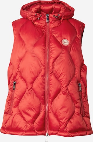 Gilet 'SKY' di No. 1 Como in rosso: frontale