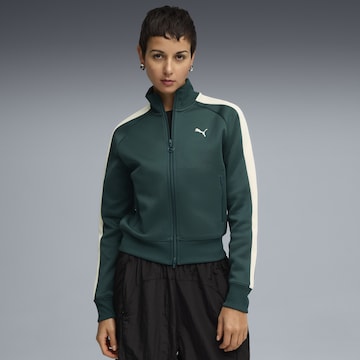 PUMA Trainingsjack 'T7 Always On' in Groen: voorkant