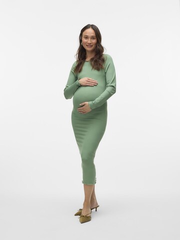 Robe MAMALICIOUS en vert