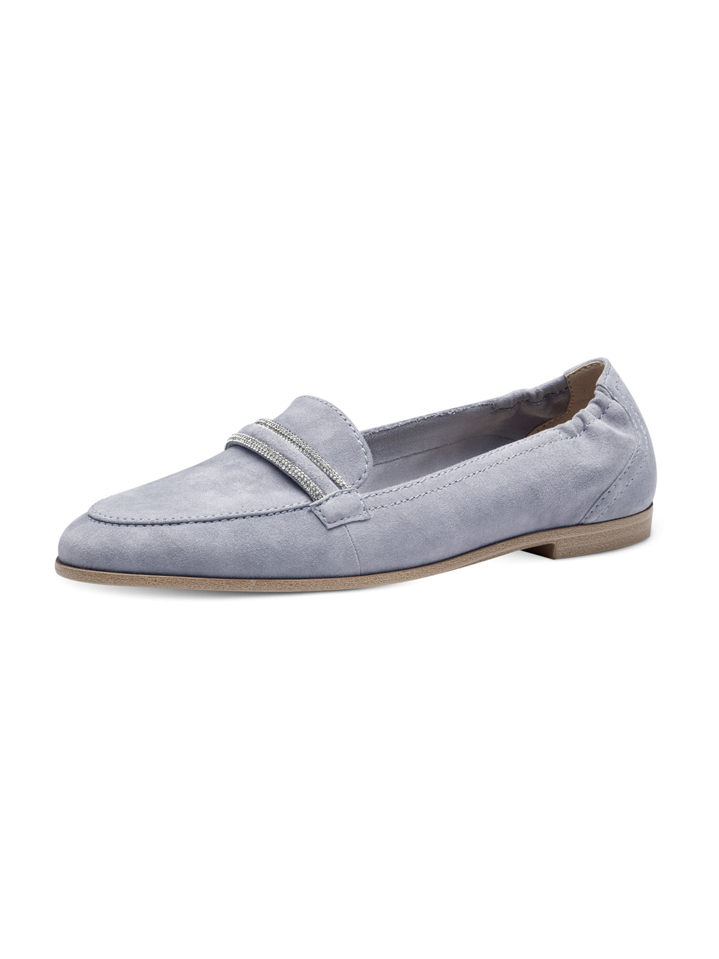 Tamaris Slipper in Blau: Vorderseite