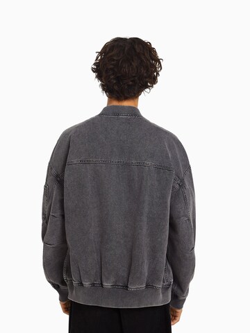 Bershka Between-Season Jacket in Grey