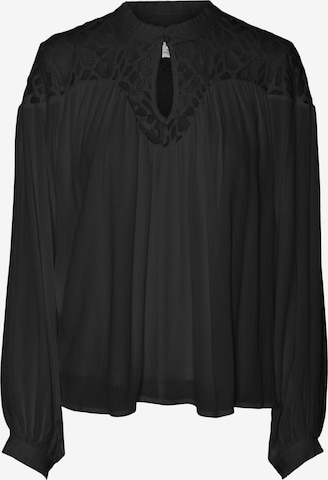 VERO MODA Blouse 'JAZMYN' in Zwart: voorkant