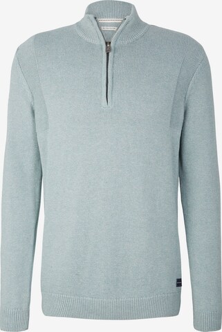 TOM TAILOR Sweater in Blue: front