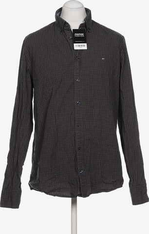 TOMMY HILFIGER Button Up Shirt in L in Green: front