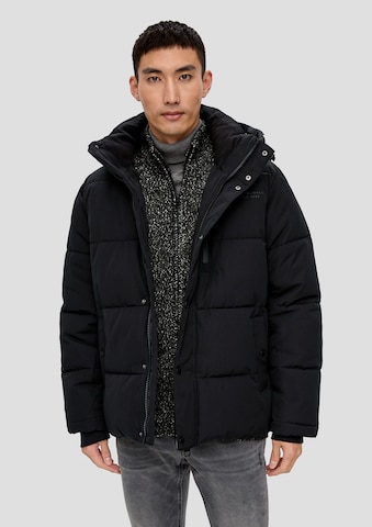 s.Oliver Winterjacke in Schwarz: predná strana