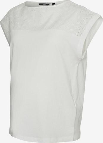 Vero Moda Maternity Paita 'VMKaya' värissä valkoinen: etupuoli