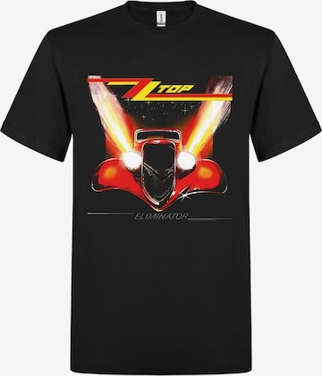 Rockshirts T-shirt 'ZZ Top - Eliminator T-Shirt' i svart: framsida