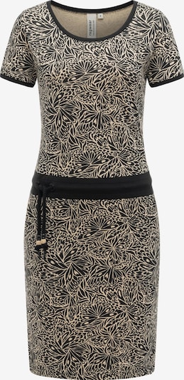 Ragwear Kleid 'Baomi Zoo Youmodo' in beige / schwarz, Produktansicht