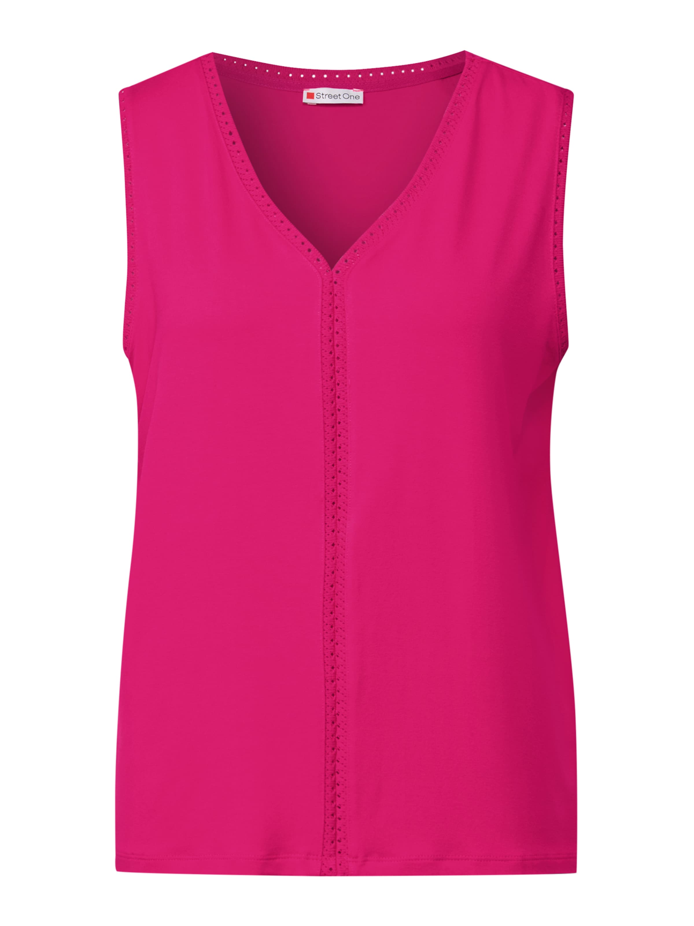 STREET ONE - Top en rosa: frente